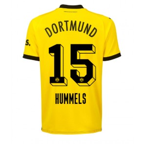 Borussia Dortmund Mats Hummels #15 Replica Home Stadium Shirt 2023-24 Short Sleeve